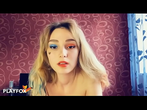 ❤️ Nuċċalijiet magic tar-realtà virtwali tawni sess ma’ Harley Quinn ❤ Sess lilna ️❤